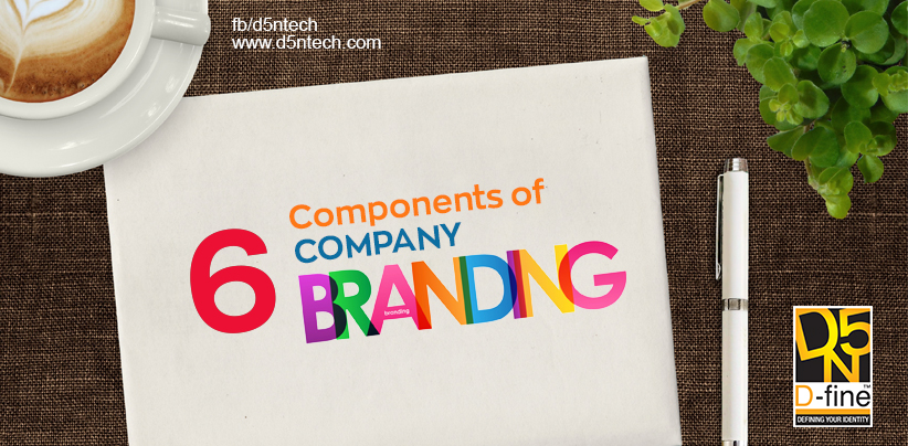 6 COMPONENTS OF COMPANY BRANDING